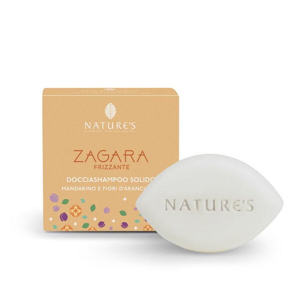 NATURE'S ZAGARA FRIZZANTE DOCCIA SHAMPOO SOLIDO 60 G EDIZIONE LIMITATA - Gruppofarmastore.it