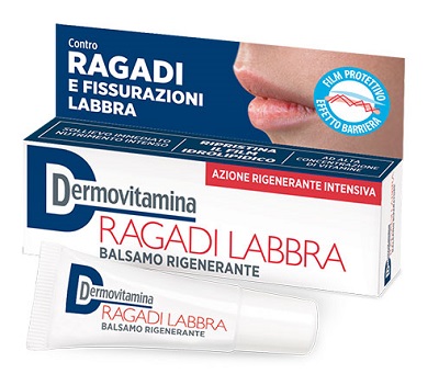 DERMOVITAMINA RAGADI LABBRA BALSAMO RIGENERANTE 8 ML - Gruppofarmastore.it