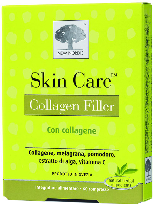 SKIN CARE COLLAGEN FILLER 60 COMPRESSE - Gruppofarmastore.it