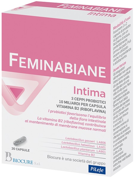 FEMINABIANE INTIMA 20 CAPSULE - Gruppofarmastore.it