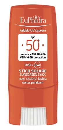 EUPHIDRA KALEIDO UVSYS STICK SOLARE VISO PROTETTIVO SPF 50+ 8 ML - Gruppofarmastore.it