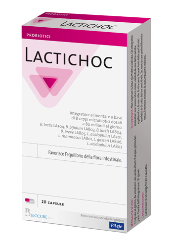 LACTICHOC 20 CAPSULE - Gruppofarmastore.it