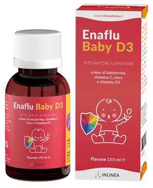ENAFLU BABY D3 SOLUZIONE ORALE 150 ML - Gruppofarmastore.it