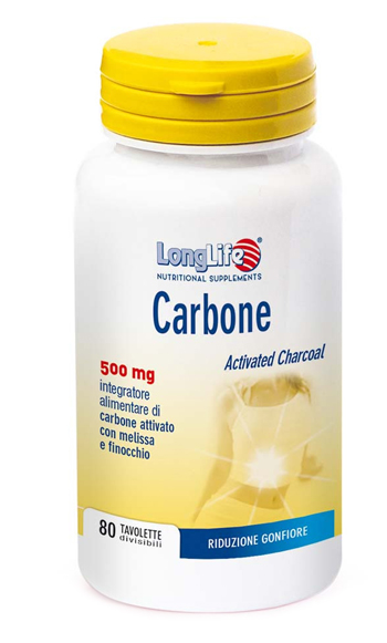 LONGLIFE CARBONE 80 TAVOLETTE - Gruppofarmastore.it