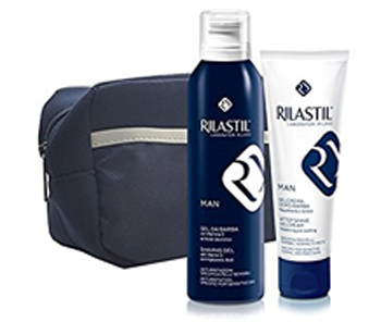 RILASTIL MAN GEL BARBA + GEL CREMA DOPOBARBA POCHETTE - Gruppofarmastore.it