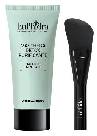 EUPHIDRA MASCH DETOX PURIFICANTE CON PENNELLO - Gruppofarmastore.it