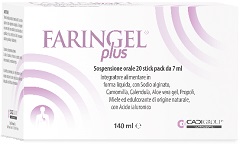 FARINGEL PLUS 20 STICK PACK 7 ML - Gruppofarmastore.it