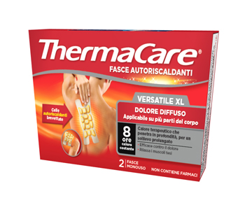 FASCIA AUTORISCALDANTE VERSATILE THERMACARE XL 2 PEZZI - Gruppofarmastore.it