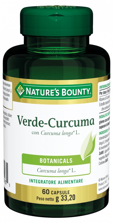 VERDE CURCUMA 60 CAPSULE 33,2 G - Gruppofarmastore.it
