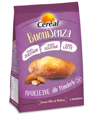 CEREAL BUONISENZA MADELEINE ALLE MANDORLE 180 G - Gruppofarmastore.it