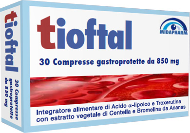 TIOFTAL 30 COMPRESSE GASTROPROTETTE - Gruppofarmastore.it