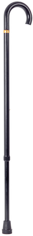 BASTONE IN ALLUMINIO REGOLABILE MANICO CURVO - Gruppofarmastore.it