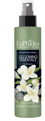 EUPHIDRA ACQUA PROFUMATA GELSOMINO IN FLACONE CON ETICHETTA POMPA SPRAY - Gruppofarmastore.it