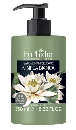 EUPHIDRA SAPONE LIQUIDO MANI NINFEA IN FLACONE CON ETICHETTA DISPENSER - Gruppofarmastore.it