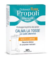GOLASEPT TUSS PROPOLI CPR TOSSE DISPOSITIVO MEDICO COMPRESSE MASTICABILI ALLA PROPOLI IN ASTUCCIO - Gruppofarmastore.it