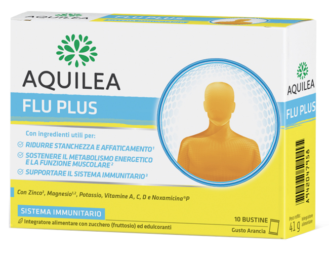 AQUILEA FLU PLUS 10 BUSTINE - Gruppofarmastore.it