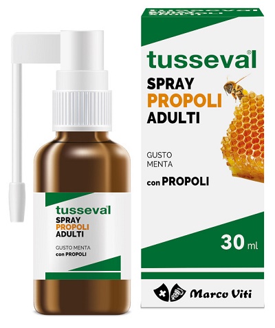 TUSSEVAL GOLA PROPOLI SPRAY PER ADULTI 30 ML - Gruppofarmastore.it
