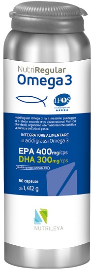 NUTRIREGULAR OMEGA 3 80 CAPSULE - Gruppofarmastore.it