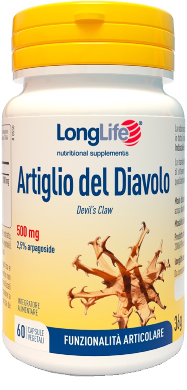 LONGLIFE ARTIGLIO DEL DIAVOLO 2% 60 CAPSULE - Gruppofarmastore.it