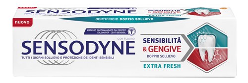 SENSODYNE REPAIR & PROTECT EXTRA FRESH PASTA DENTIFRICIA AD AZIONE DESENSIBILIZZANTE - Gruppofarmastore.it