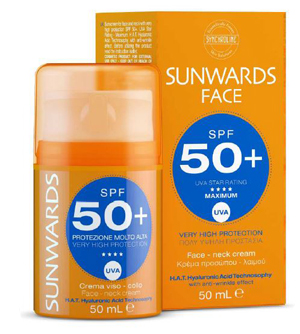 SUNWARDS FACE CREAM SPF 50+ 50 ML - Gruppofarmastore.it