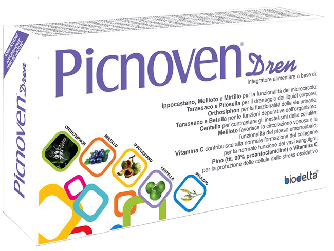 PICNOVEN DREN 100 COMPRESSE 62 G - Gruppofarmastore.it