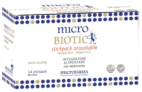 MICROBIOTIC STICK PACK 14 BUSTINE - Gruppofarmastore.it