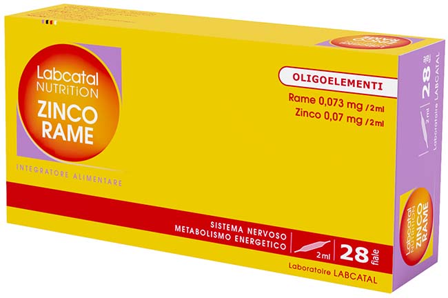 LABCATAL NUTRITION ZINCO RAME 28 FIALE 2 ML - Gruppofarmastore.it