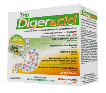 TRIO DIGERACID 12 BUSTINE - Gruppofarmastore.it
