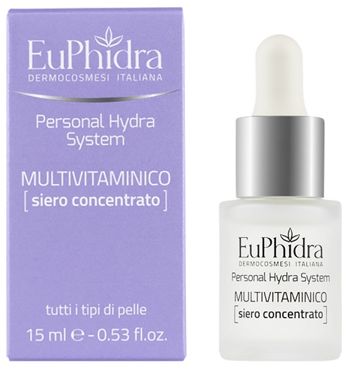 EUPHIDRA PERSONAL HYDRA SYSTEM MULTIVIT SIERO CONCENTRATO 15 ML - Gruppofarmastore.it