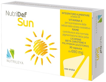 NUTRIDEF SUN 30 CAPSULE - Gruppofarmastore.it