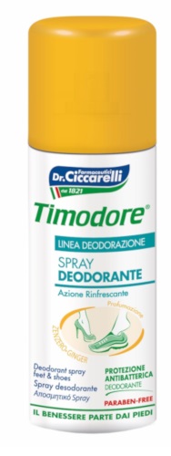 TIMODORE SPRAY DEODORANTE ALLO ZENZERO 150 ML - Gruppofarmastore.it