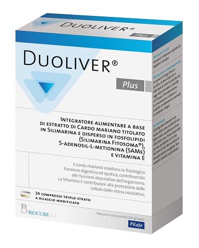 DUOLIVER PLUS 24 COMPRESSE - Gruppofarmastore.it