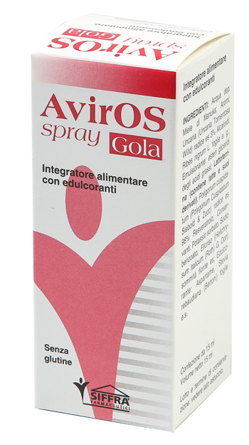AVIROS SPRAY GOLA 15 ML - Gruppofarmastore.it