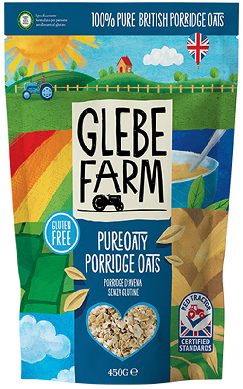 GLEBE FARM PORRIDGE AVENA 450 G - Gruppofarmastore.it