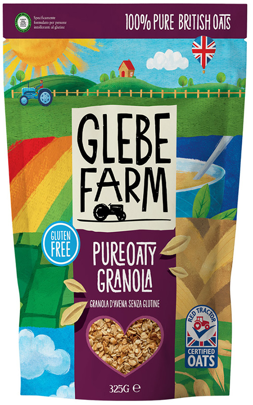 GLEBE FARM GRANOLA AVENA 325 G - Gruppofarmastore.it