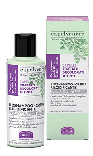 CAPELVENERE BIOSHAMPOO CREMA RIACIDIFICANTE 200 ML - Gruppofarmastore.it