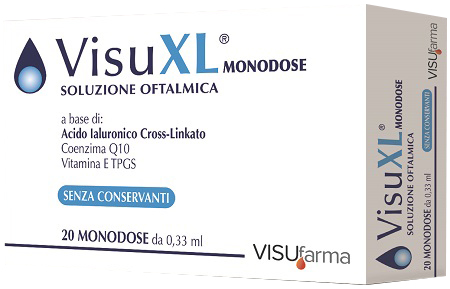 SOLUZIONE OFTALMICA VISUXL 20 CONTENITORI MONODOSE 0,33 ML - Gruppofarmastore.it