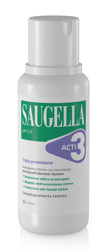 SAUGELLA ACTI3 DETERGENTE INTIMO 250 ML - Gruppofarmastore.it