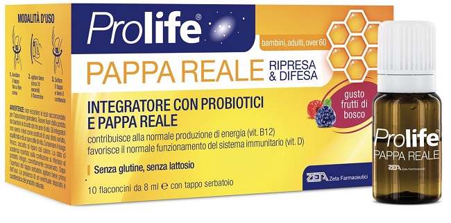 PROLIFE PAPPA REALE 10 FLACONI DA 8 ML - Gruppofarmastore.it
