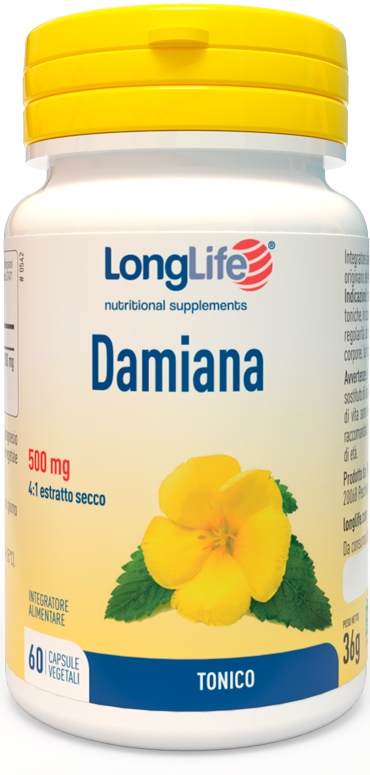 LONGLIFE DAMIANA 60 CAPSULE - Gruppofarmastore.it