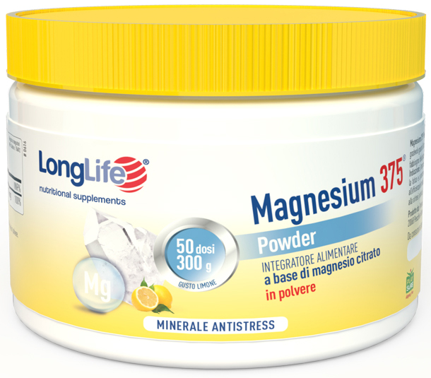 LONGLIFE MAGNESIUM 375 POWDER 300 G - Gruppofarmastore.it