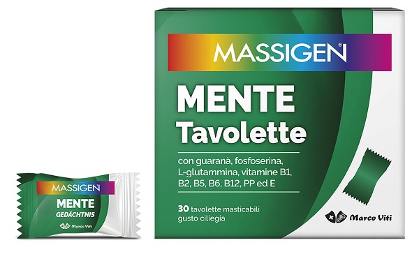 MASSIGEN MENTE 30 TAVOLETTE MASTICABILI - Gruppofarmastore.it