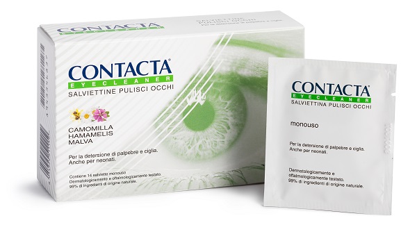 CONTACTA EYECLEANER 14 SALVIETTINE PULISCI OCCHI - Gruppofarmastore.it