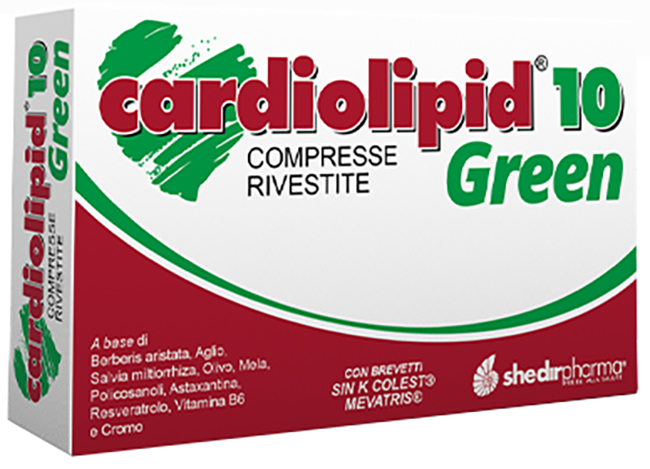 CARDIOLIPID 10 GREEN 30 COMPRESSE RIVESTITE - Gruppofarmastore.it
