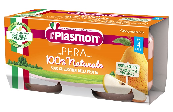 PLASMON OMOGENEIZZATO PERA 2X80 G - Gruppofarmastore.it