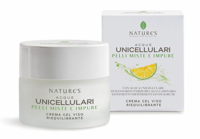 NATURE'S ACQUE UNICELLULARI CREMA GEL VISO RIEQUILIBRANTE 50 ML - Gruppofarmastore.it