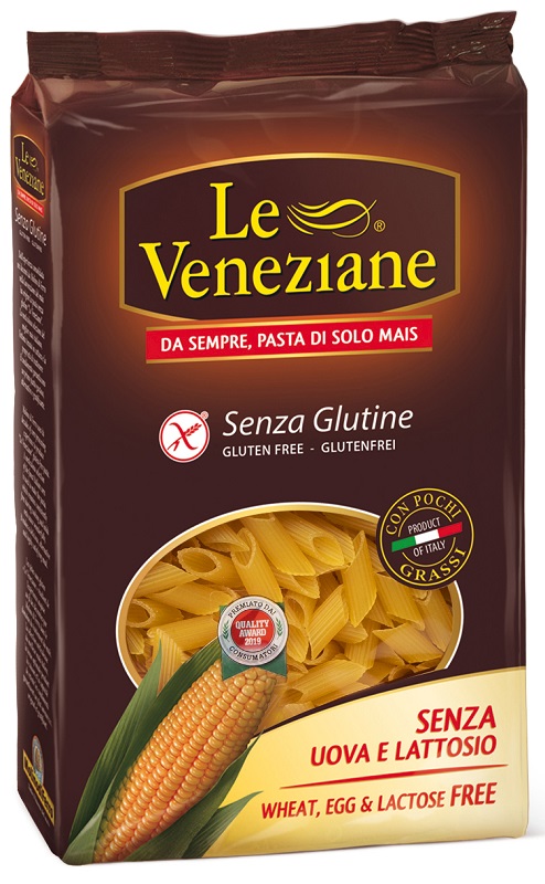LE VENEZIANE MEZZE PENNE MAIS 250 G - Gruppofarmastore.it