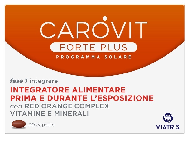 CAROVIT FORTE PLUS PROGRAMMA SOLARE 30 CAPSULE BL - Gruppofarmastore.it