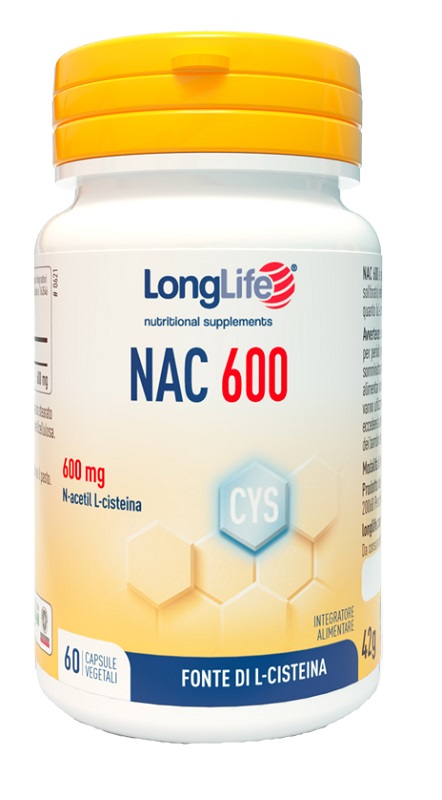 LONGLIFE NAC 600MG 60 CAPSULE - Gruppofarmastore.it